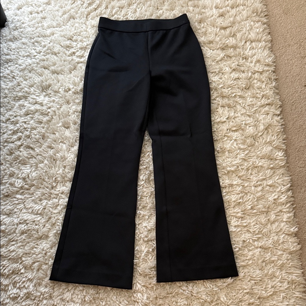 Dkny Black Boot-Cut Office Pants